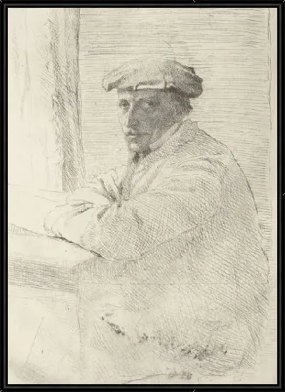Картина Гравер Джозеф Торни (1857)