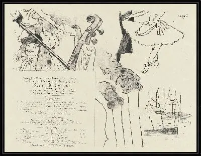 Картина Программа для художественного вечера (1844)