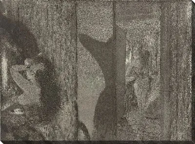 Картина Актрисы в раздевалке (1879/1880)