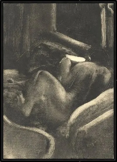 Картина Женщина читает (1885)