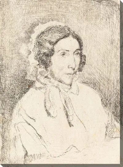 Картина Женщина в чепчике(1857/1860)