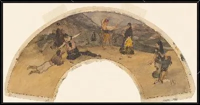 Картина Испанские танцоры и музыканты (1868/1869)