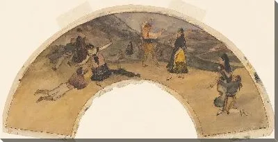 Картина Испанские танцоры и музыканты (1868/1869)