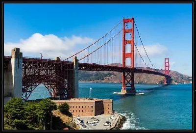 Картина Мост в Сан-Фпанциско