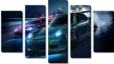 Модульная картина Need for Speed №3