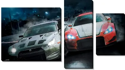 Модульная картина Need for Speed №19