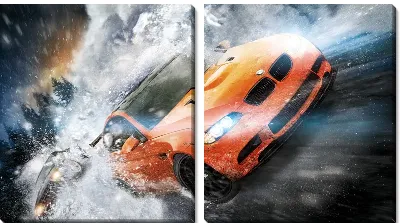 Модульная картина Need for Speed №21