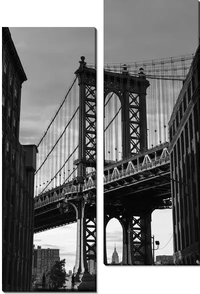 Модульная картина Бруклинский мост №15