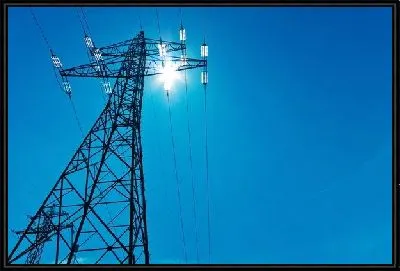 Картина Высоковольтная линия электропередач