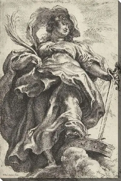 Картина Святая Екатерина Александрийская (1590-1640)