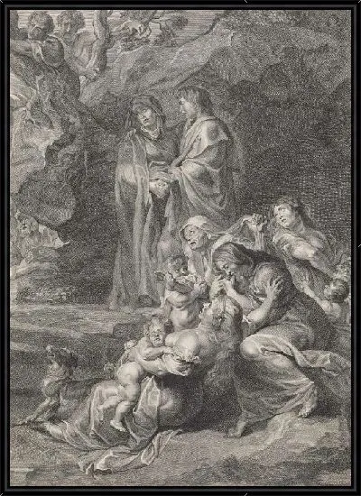 Картина Крест (правая сторона) (1638)
