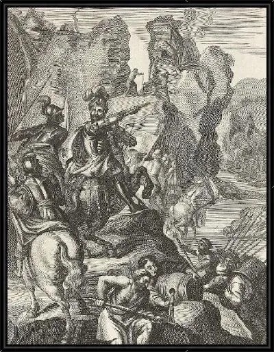 Картина Ганнибал пересекает Альпы (1635-1636)