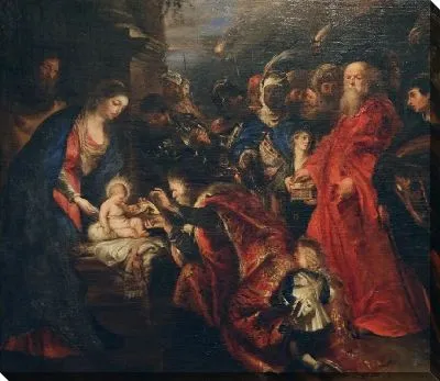 Картина Поклонение волхвов