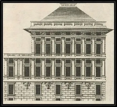 Картина Дворец Акведотто де Феррари Галлиера (1622)