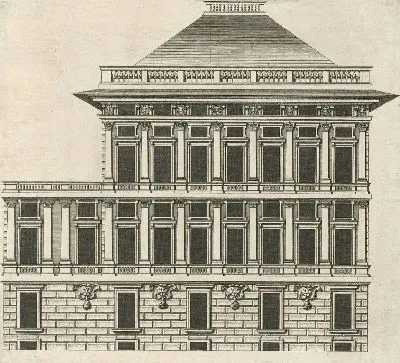 Картина Дворец Акведотто де Феррари Галлиера (1622)