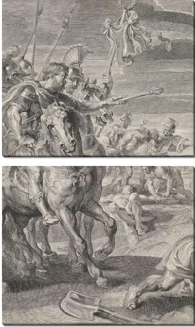 Картина Крест (левая сторона) (1638)