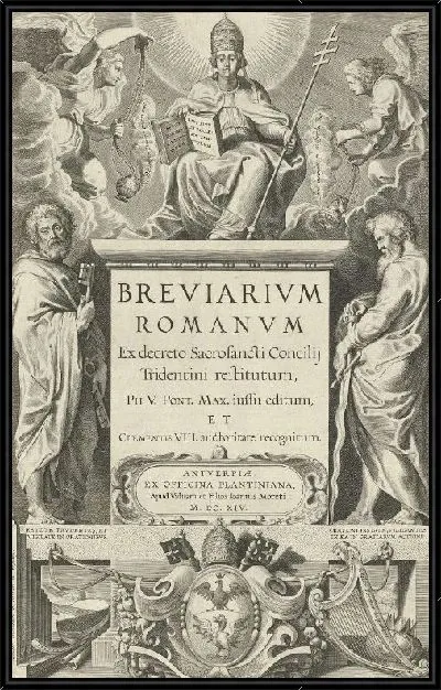 Картина Титульный лист для римской Бревиарий (1614)