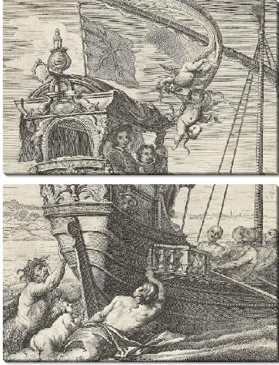 Картина Поездка Фердинанда в Италию (1635-1636)