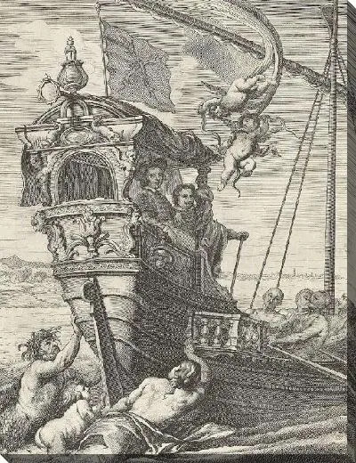 Картина Поездка Фердинанда в Италию (1635-1636)