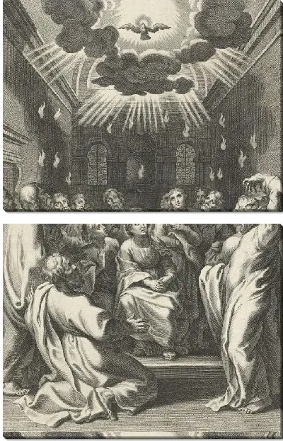 Картина Излияние святого духа (1612-1616)