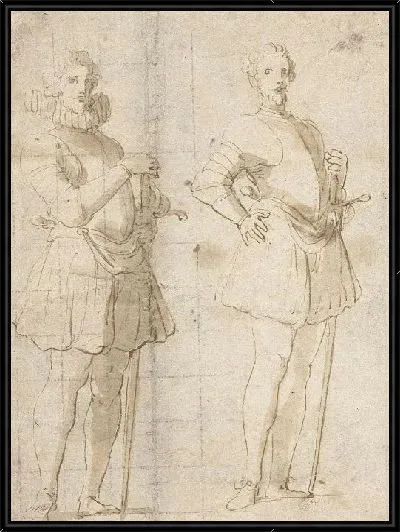 Картина Офицеры (1587-1640)