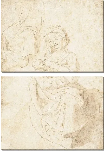 Картина Сидящая Мадонна (1587-1640)