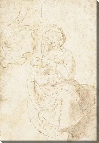 Картина Сидящая Мадонна (1587-1640)