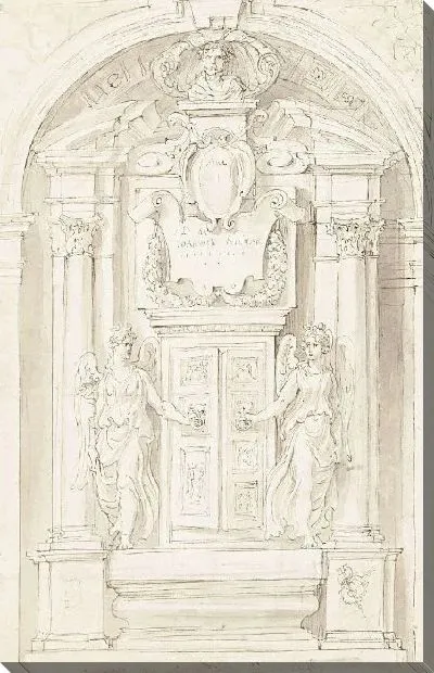 Картина Дизайн гробницы (1609)