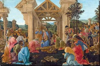 Картина Поклонение волхвов