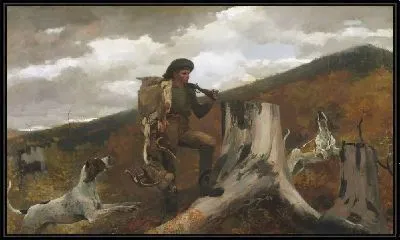 Егерь и собаки (1891)