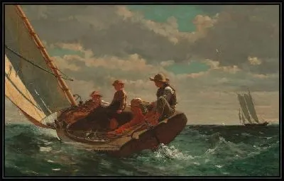 Картина Предрекали (Попутный ветер) (1873-1876)