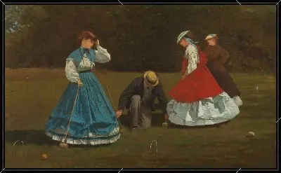Картина Крокет (1866)