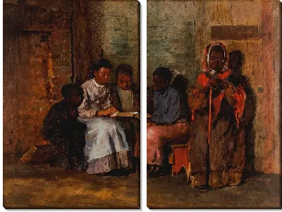 Картина Утро воскресенья в Вирджинии (1877)