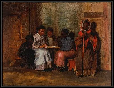 Картина Утро воскресенья в Вирджинии (1877)