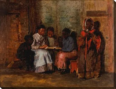 Картина Утро воскресенья в Вирджинии (1877)