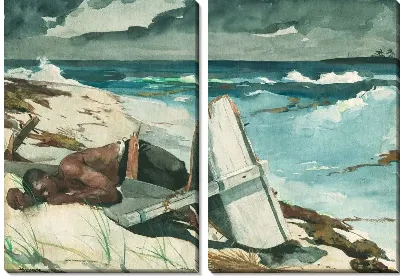 Картина После урагана, Багамы (1899)