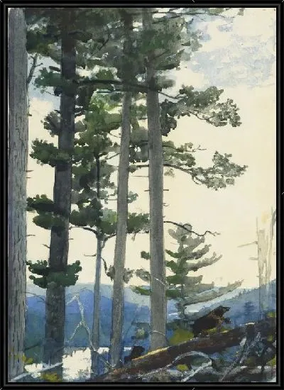Картина Старые поселенцы (1892)