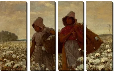 Картина Сборщики хлопка (1876)