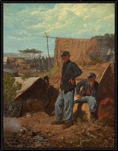 Картина Дом, милый дом (1863)