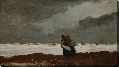 Две фигуры на берегу моря (1882)