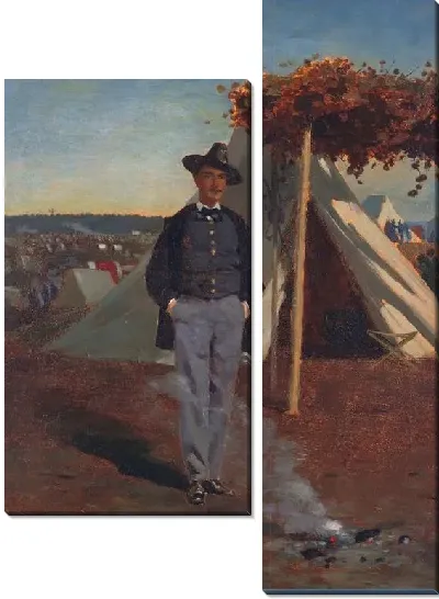 Картина Альберт Пост (1864)