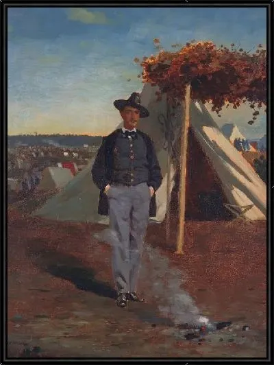 Картина Альберт Пост (1864)