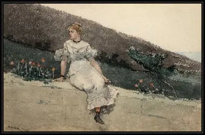 Картина Стены сада (1880)