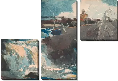 Картина Водопад (1889)