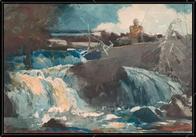 Картина Водопад (1889)