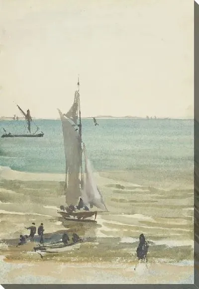 Картина Удовольствие от яхт (1880)