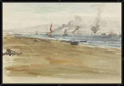 Картина Устье реки (1876-1877)