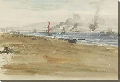 Картина Устье реки (1876-1877)