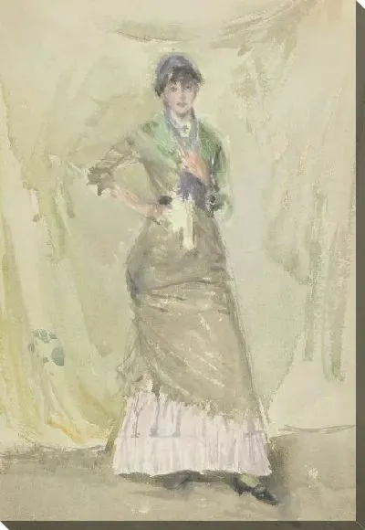 Картина Леди в зеленом (1883-1884)