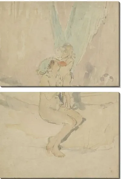Картина Женщина с ребенком (1890)